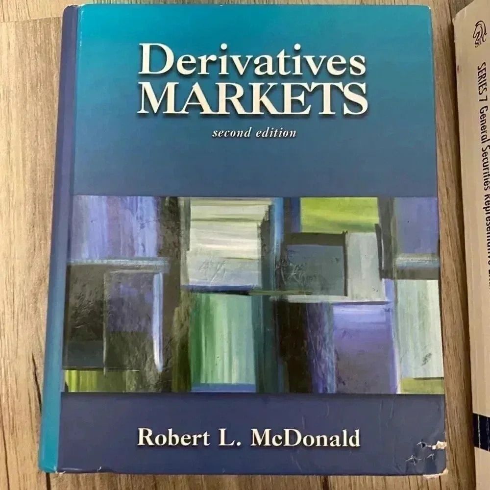 Derivatives MARKETS hard covered book